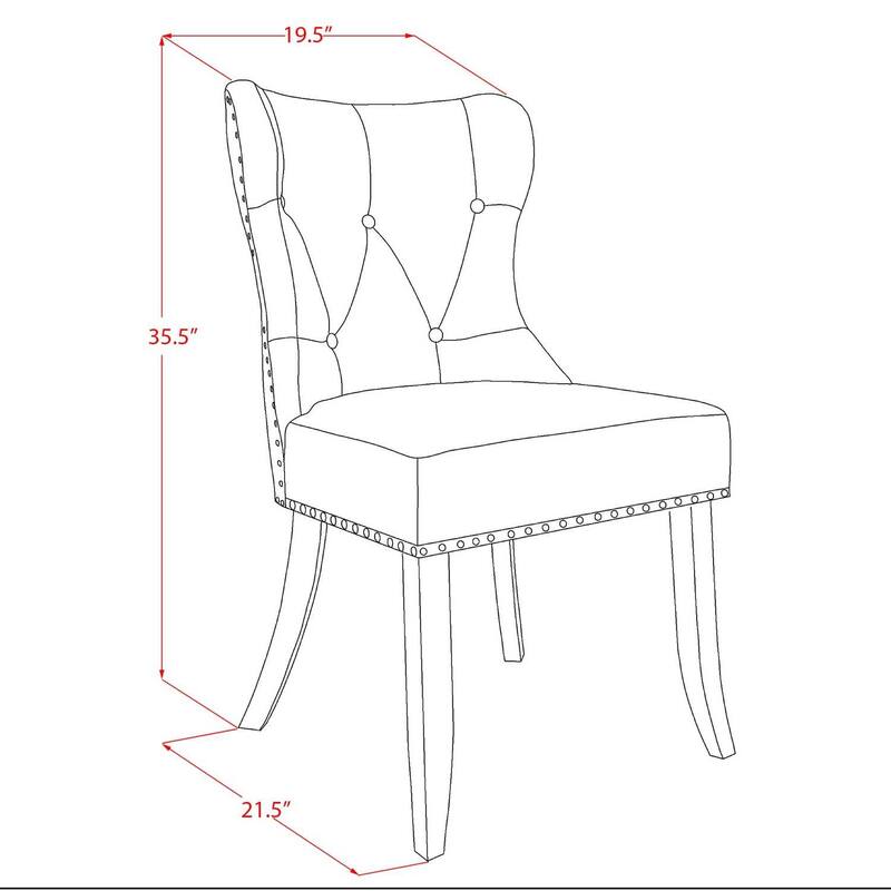 Nordic Dining Table Set for 2 - Modern Round Pedestal Table & Linen Fabric Chairs - Mineral Blue & Black