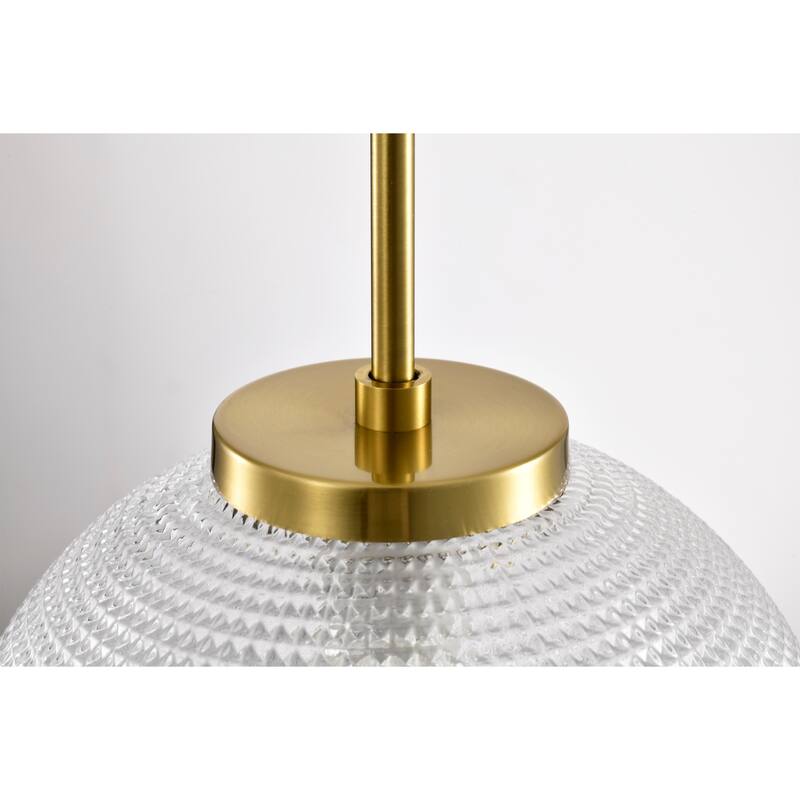 Sokix Frosted Pyramidical Glass Globe Pendant Ceiling Lamp Downrod