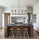 preview thumbnail 4 of 26, Farmhouse 10-Light Candle Iron Kitchen Island Linear Chandelier
