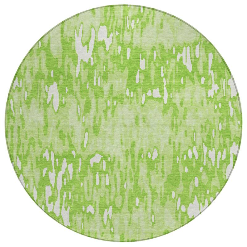 HomeRoots Striped Transitional Rectangle Outdoor Rug