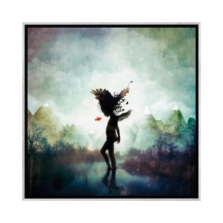 iCanvas quot Discovery quot by Mario Sanchez Nevado Framed Bed Bath Beyond