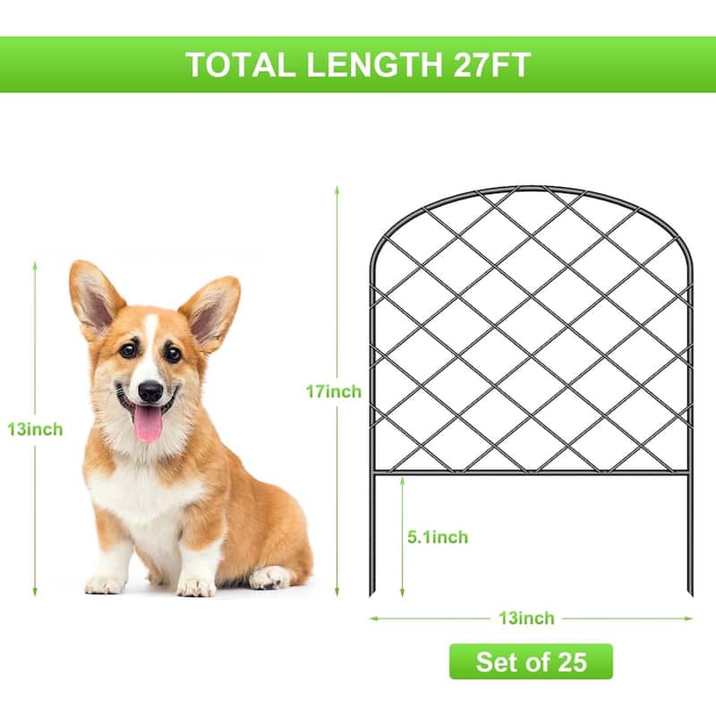 Free Assembly Decorative Garden Fence