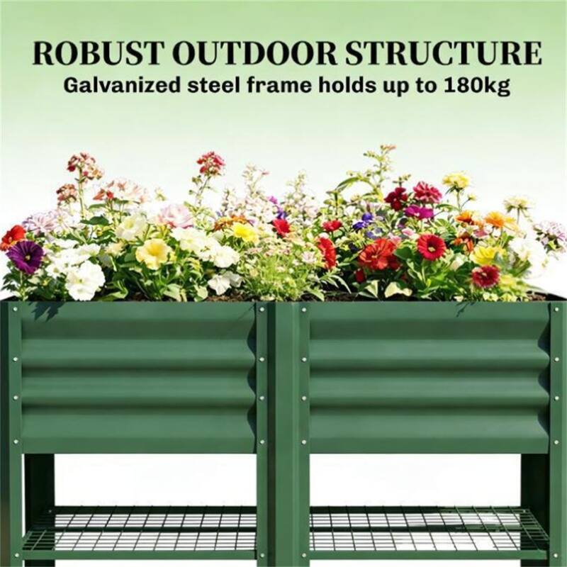 Elevated Garden Bed, Plant Rack, Elevated Flowerpot box, Planting Box