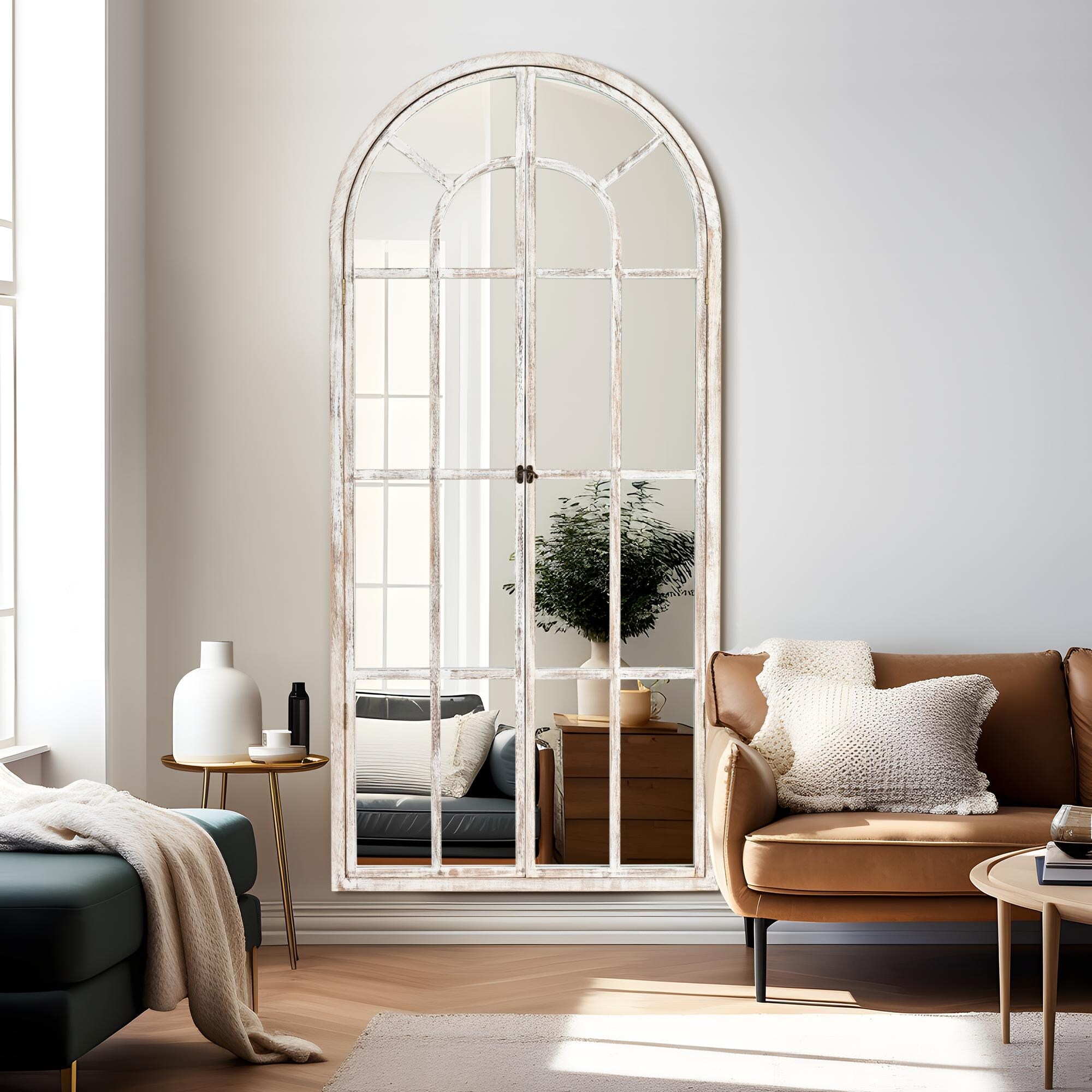Window-Mirror-Arched-Wood-