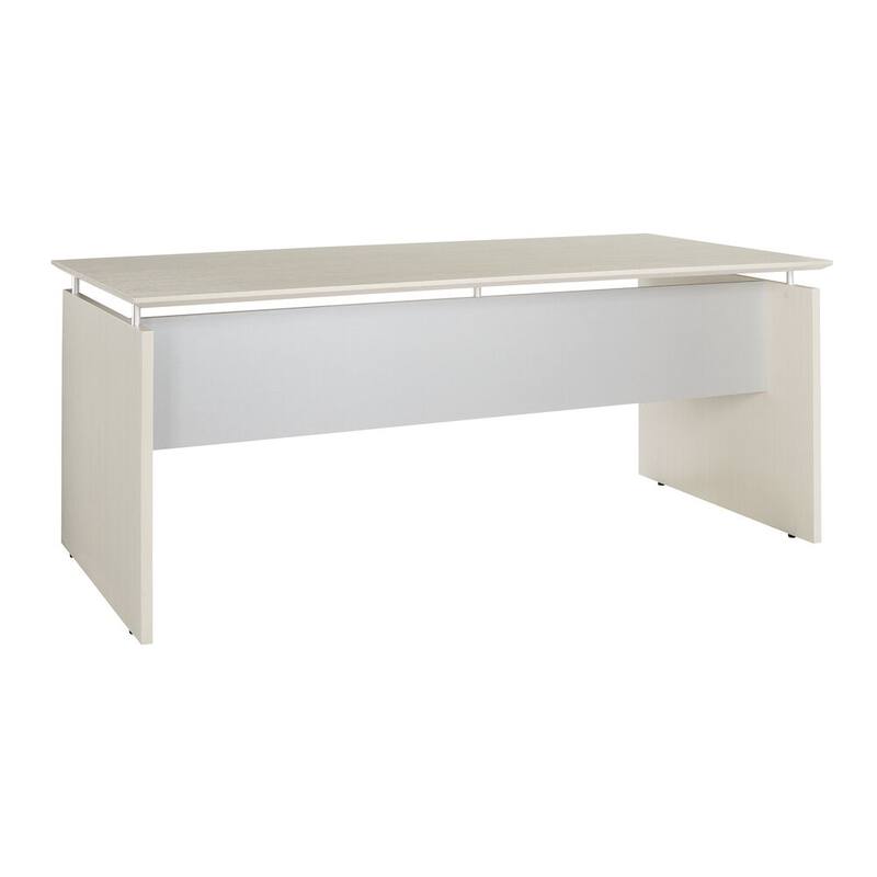 Medina 72" Floating Surface Desk, Executive Office Desk - Textured Sea Salt