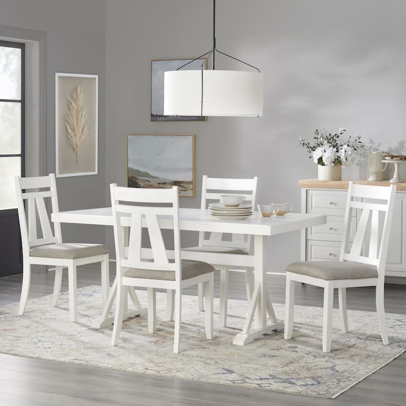 Lifestorey Miller Solid Wood Dining Chairs (Set of 2)