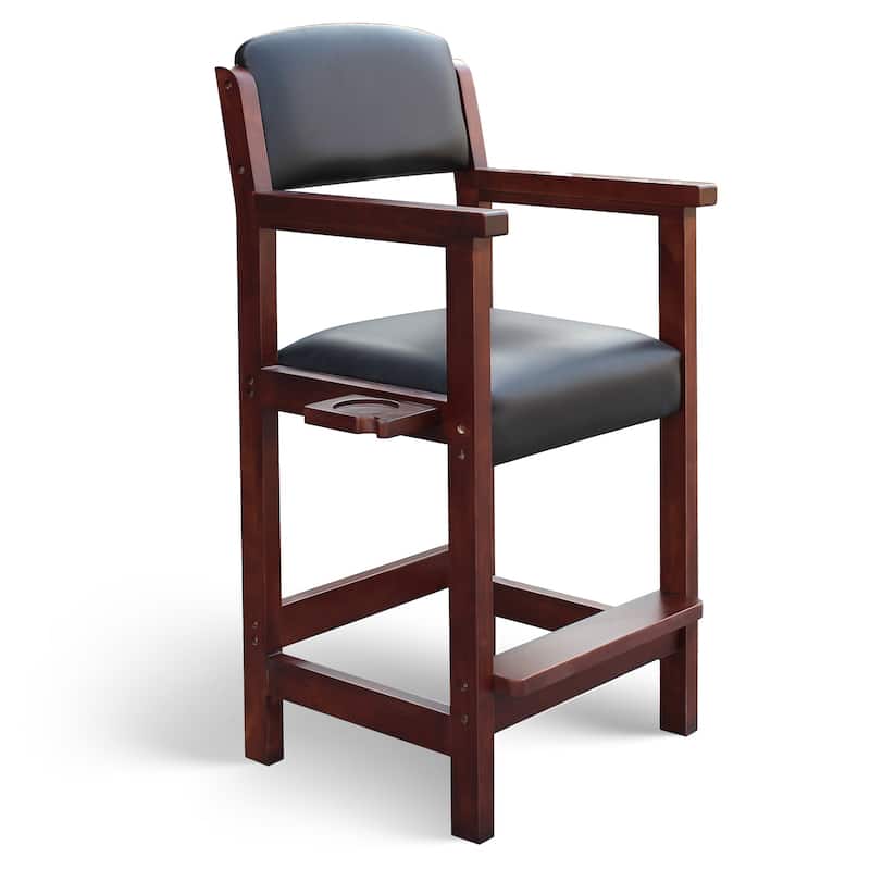 Hathaway Cambridge 30 Inch High Top Spectator Chair - Brown