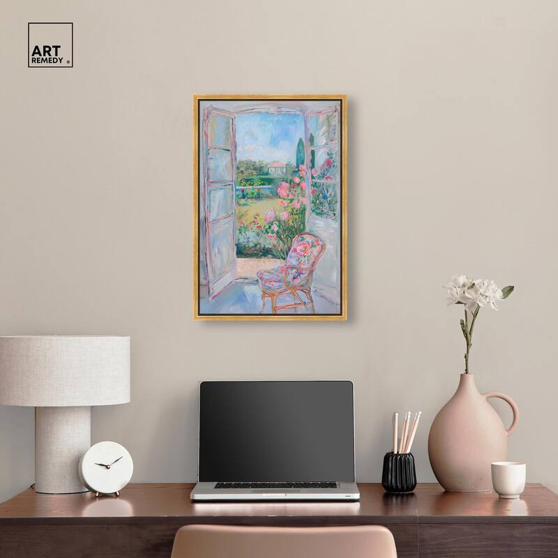 Whispers of Giverny Canvas by Art Remedy