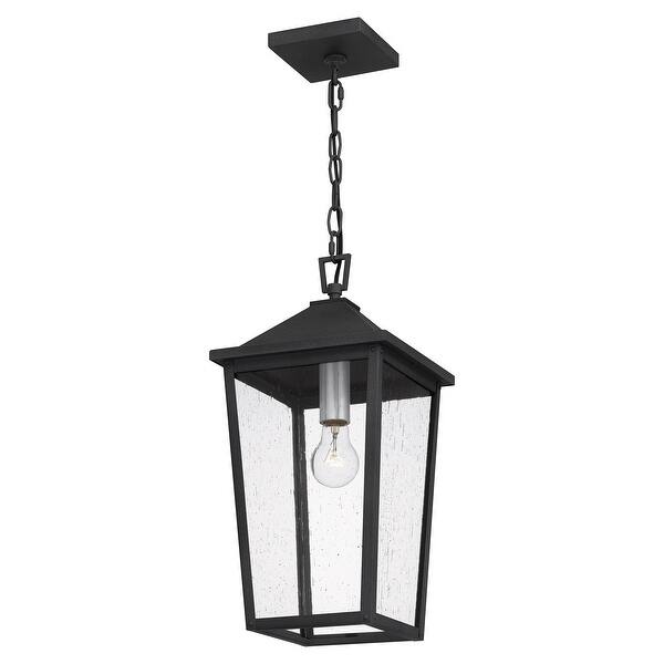 slide 2 of 9, Stoneleigh 1-Light Mottled Black Mini Pendant