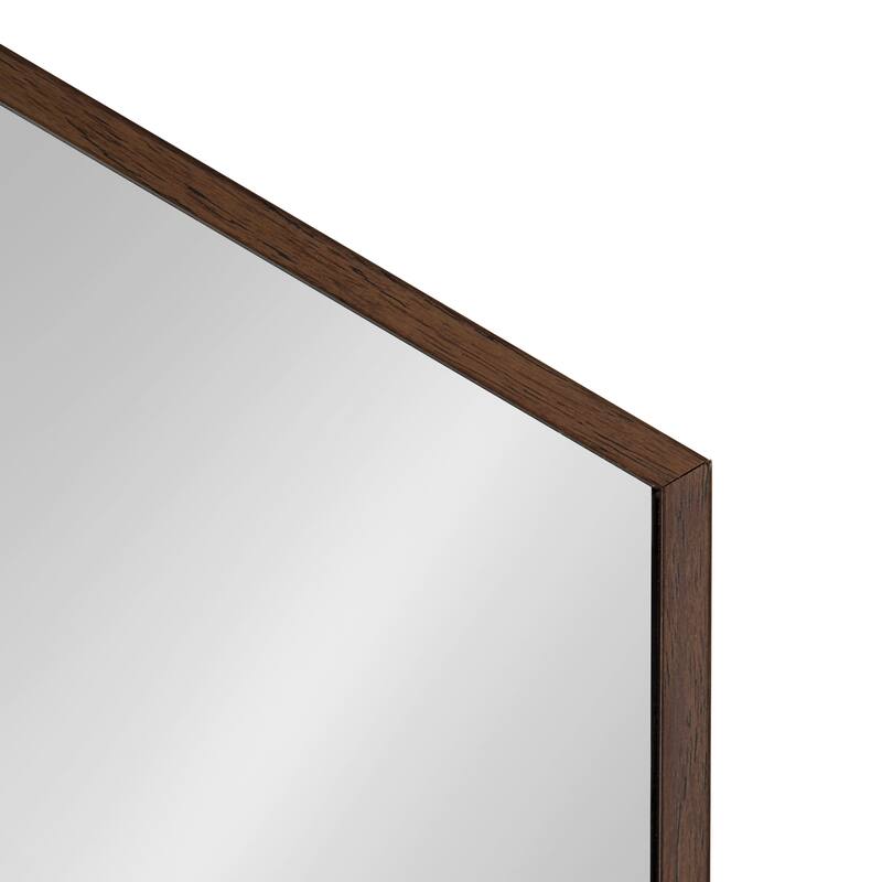 Kate and Laurel Rhodes Framed Mid-century Hexagonal Wall Mirror