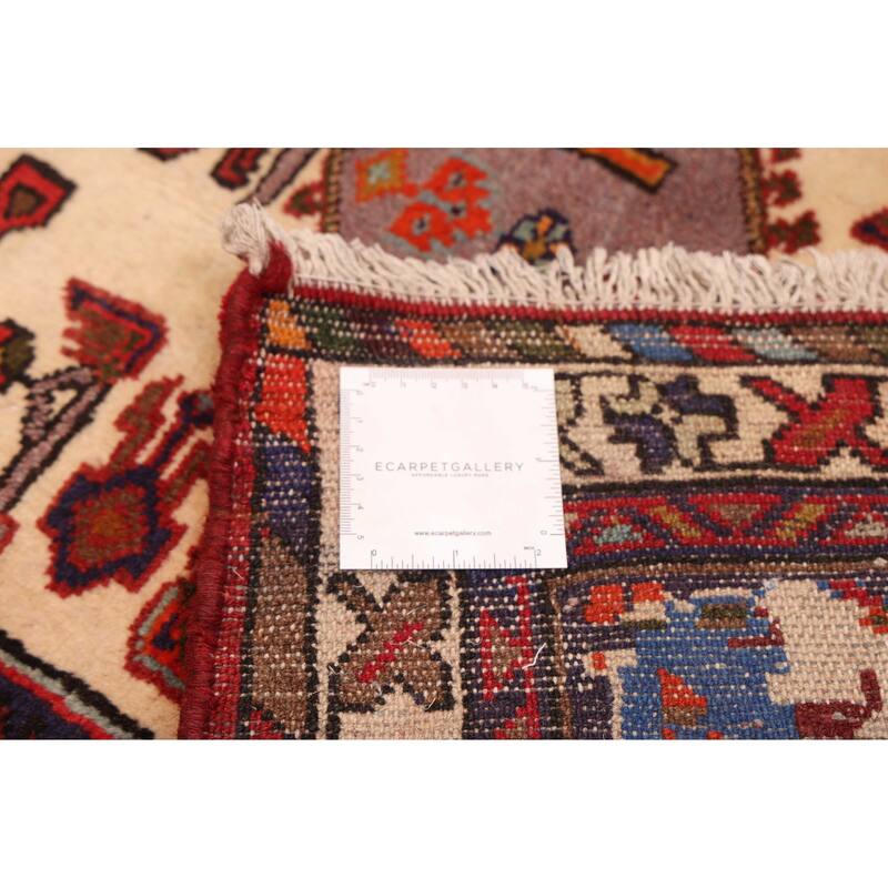 ECARPETGALLERY Hand-knotted Anadol Dark Red Wool Rug - 3'3 x 4'8