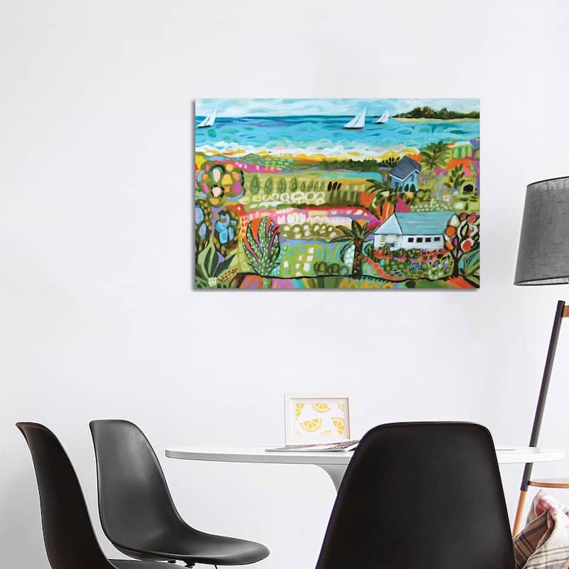 iCanvas "Nautical Whimsy III" by Karen Fields Canvas Print - 26x40x1.5