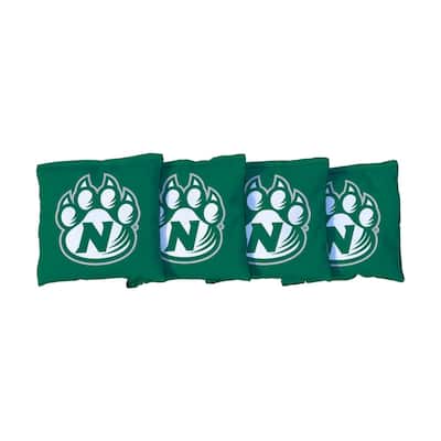 Northwest Missouri State Bearcats Green Cornhole Bags