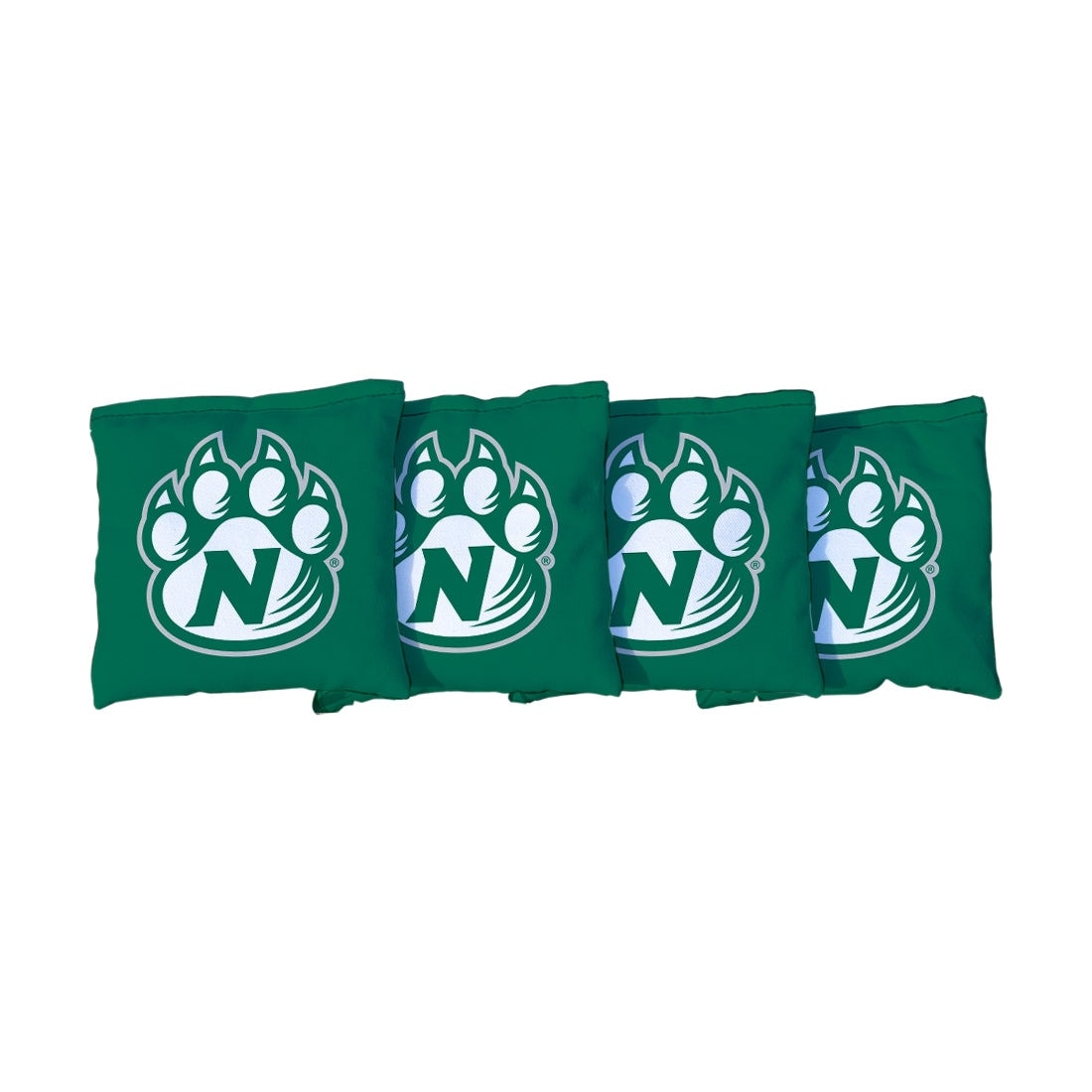 Northwest Missouri State Bearcats Green Cornhole Bags