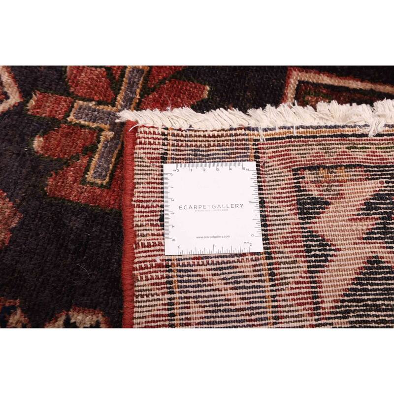 ECARPETGALLERY Hand-knotted Andelz Black Wool Rug - 3'7 x 10'1