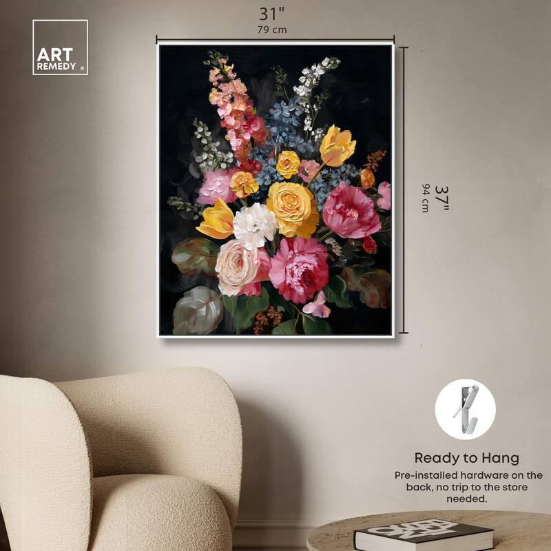 Garden Richness I Canvas by Art Remedy