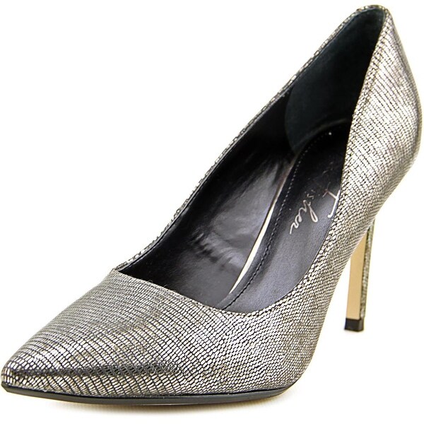 marc fisher silver heels