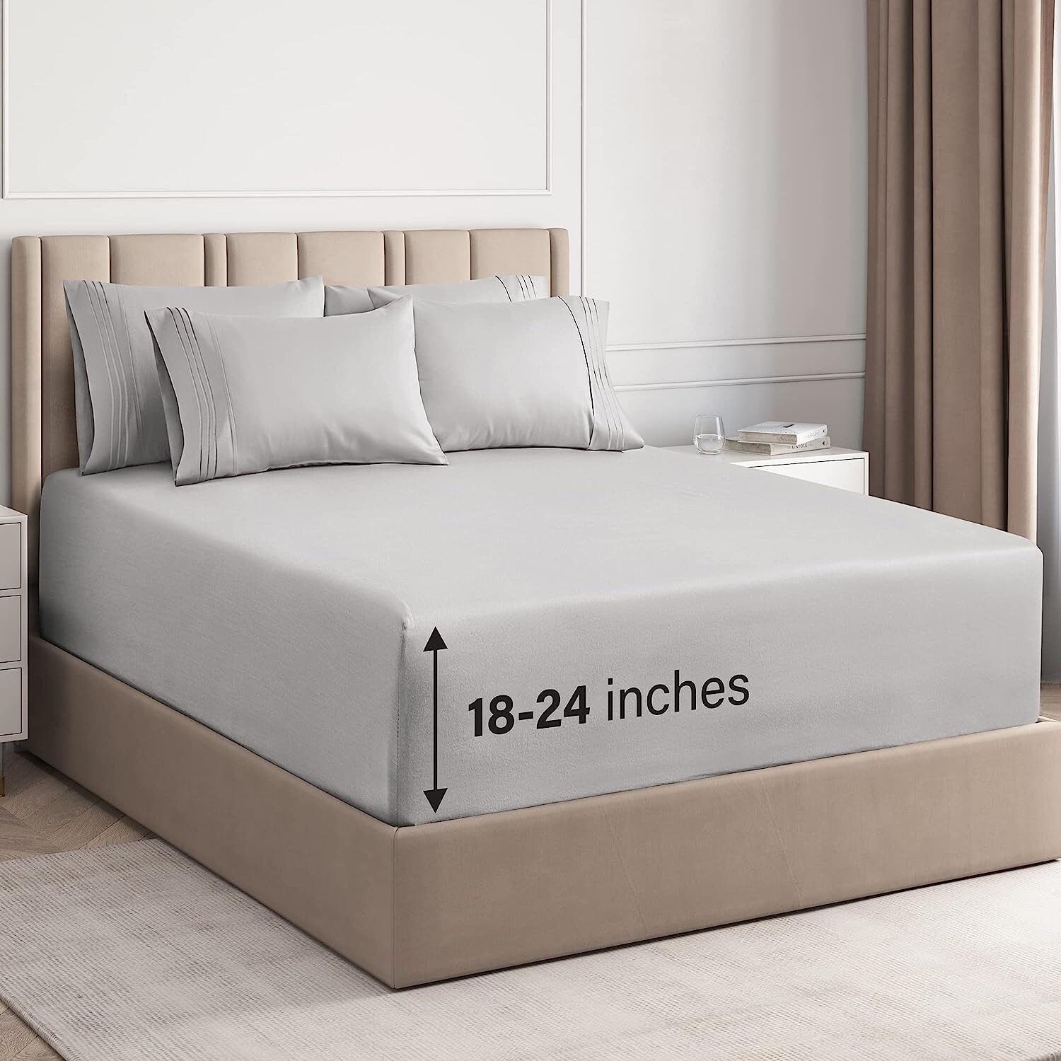 Egyptian Cotton Sheets Set Luxury Queen Size Cooling Bed Sheets Bed Bath Beyond 39595592