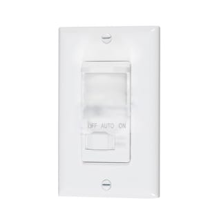 500W Rectangle White Motion Sensor Switch in 120V American Imaginations ...