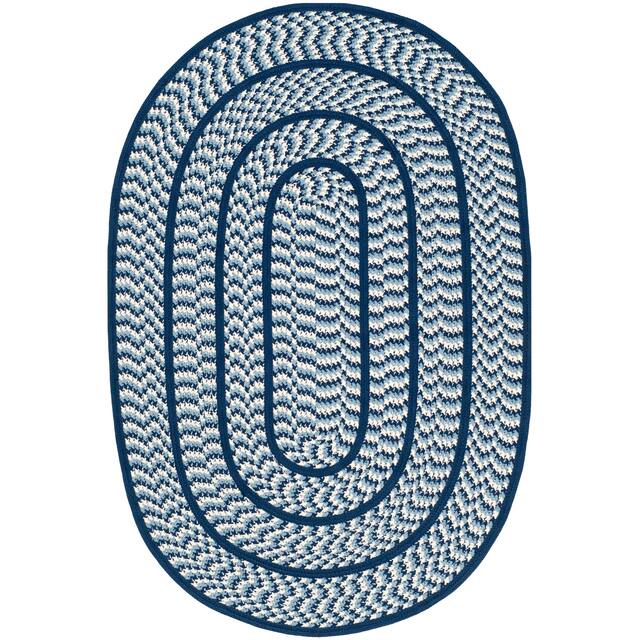SAFAVIEH Handmade Braided Levina Country Rug