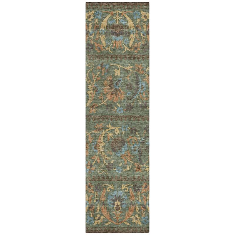 Machine Washable Indoor/ Outdoor Global Alix Chantille Rug