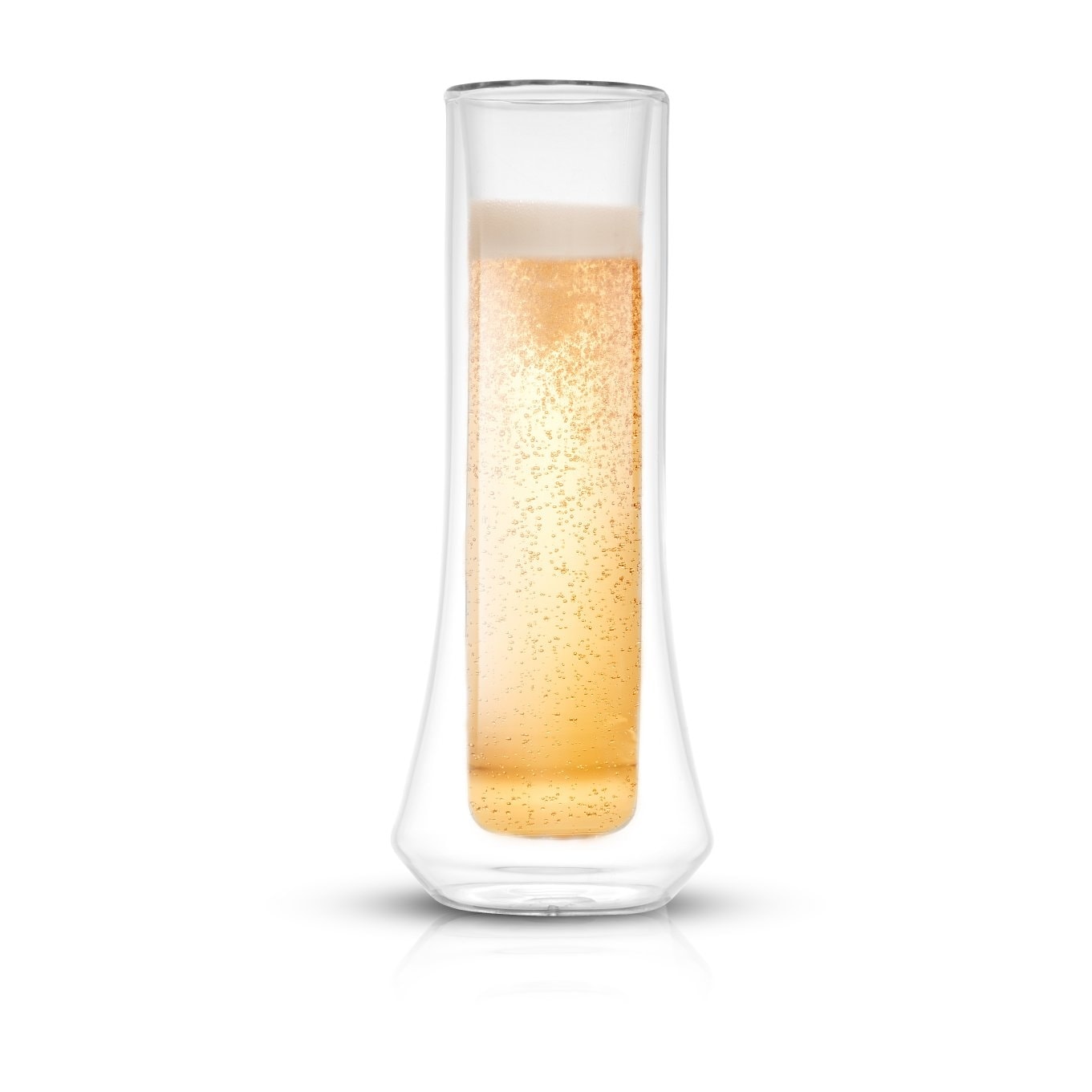Joyjolt Cosmo Double Wall Stemless Champagne Flutes - Set Of 2 Mimosa  Champagne Glasses - 5 Oz : Target