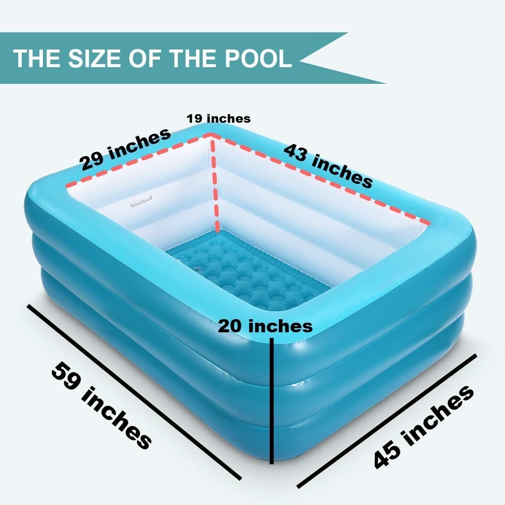 Inflatable Swimming Pool for Kids, 59