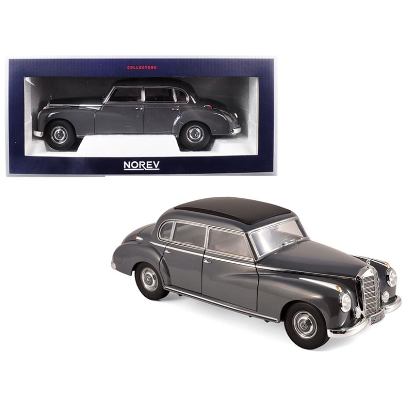 1955 Mercedes Benz 300 Dark Gray 118 Diecast Model Car By Norev