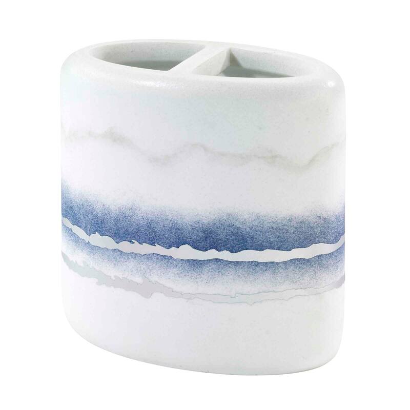 Avanti Linens Murano Toothbrush Holder - Silver - Toothbrush Holder