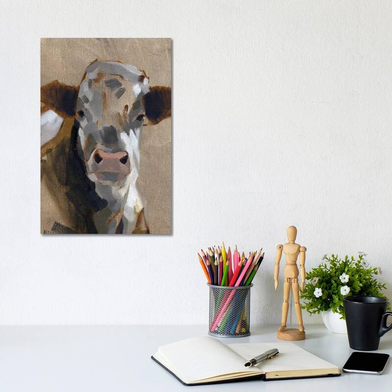 iCanvas "East End Cattle II" by Jacob Green Canvas Print - 12x8x0.75