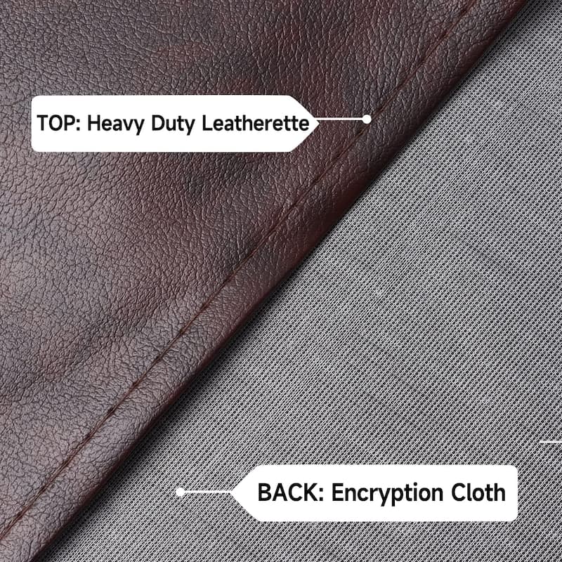 GSE™ 12ft Heavy-Duty PU Leatherette Shuffleboard Table Cover for 12-foot Shuffleboard Table
