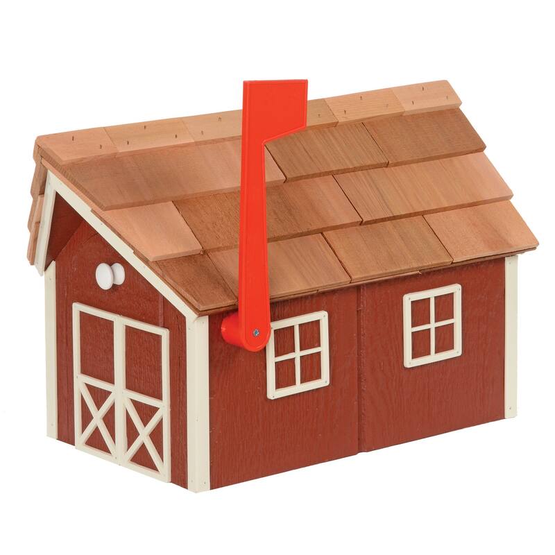 Wooden Mailbox