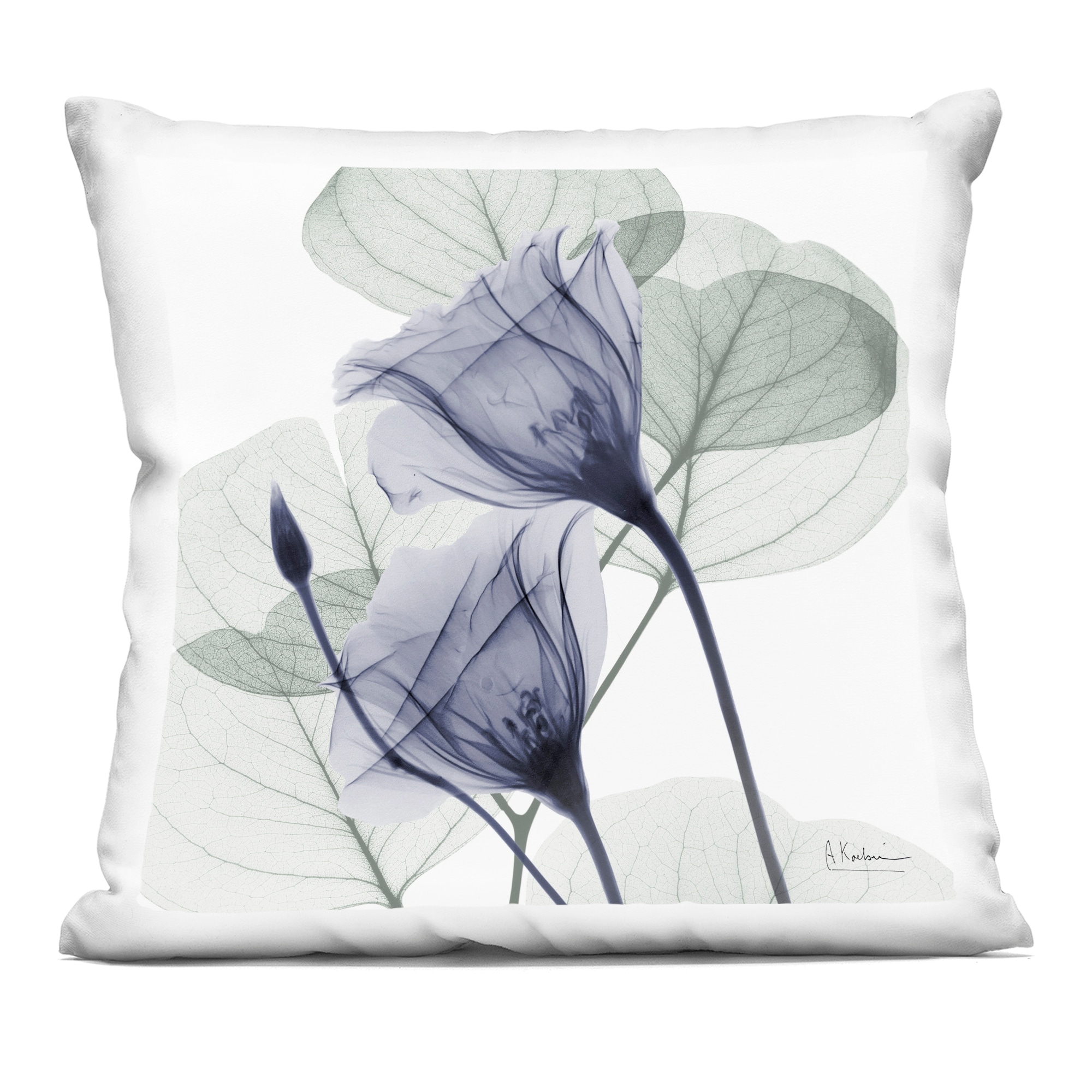Stupell Transparent Tulips over Herbs Decorative Printed Throw Pillow Design by Albert Koetsier