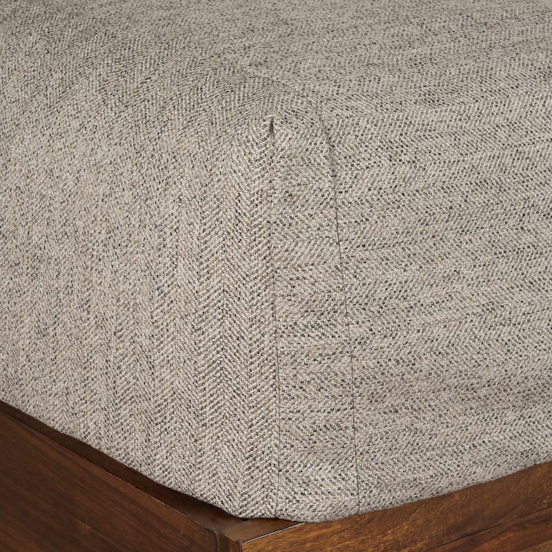 Performance Tweed Bed-Cap Comforter Set with Tailored Corners