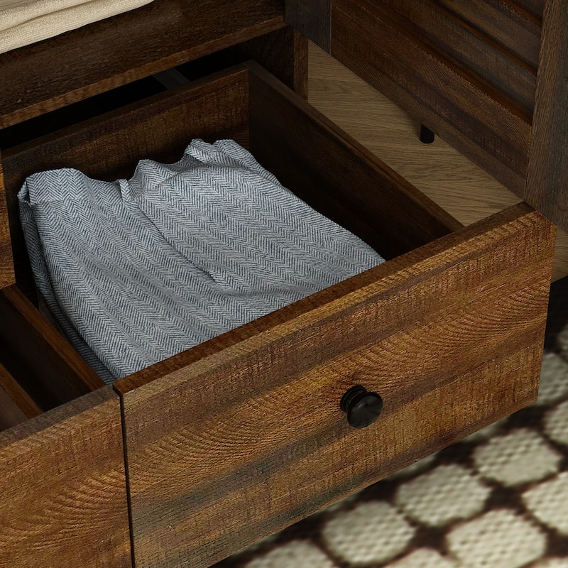 Bedroom Armoire Closet Armoire Wardrobe Closet Clothing Rod Drawer