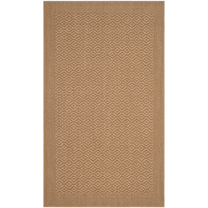 SAFAVIEH, Palm Beach Clevie Modern Sisal Rug - 4' x 6' - Maize