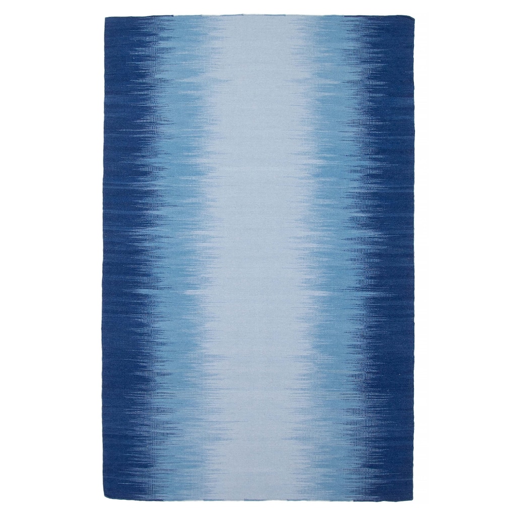 ECARPETGALLERY Flat-Weave Ankara FW Light Blue Wool Kilim - 5'2 x 8'1
