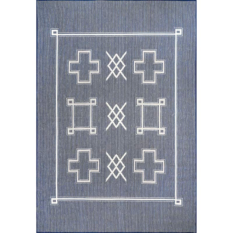 Nuloom Hillary Geometric Tribal Indoor/Outdoor Area Rug
