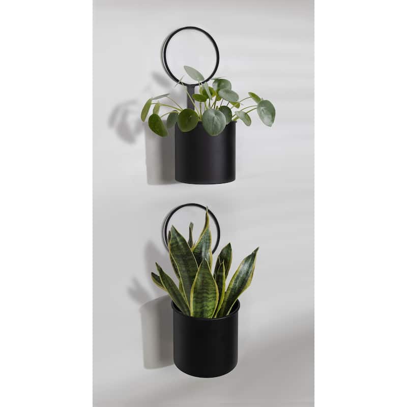 Kate and Laurel Kellet Wall Planter Set - 2 Piece