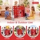 preview thumbnail 5 of 9, Costway Jumbo 4-to-Score 4 in A Row Giant Game Set Outdoor Indoor Kids