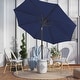 preview thumbnail 46 of 76, 9-ft Patio Market Umbrella with Tilting Pole, Waterproof & Breathable Canopy