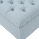 preview thumbnail 14 of 19, Christopher Knight Home Contemporary Storage Ottoman with Button Tufting in Fabric, 51 Inches