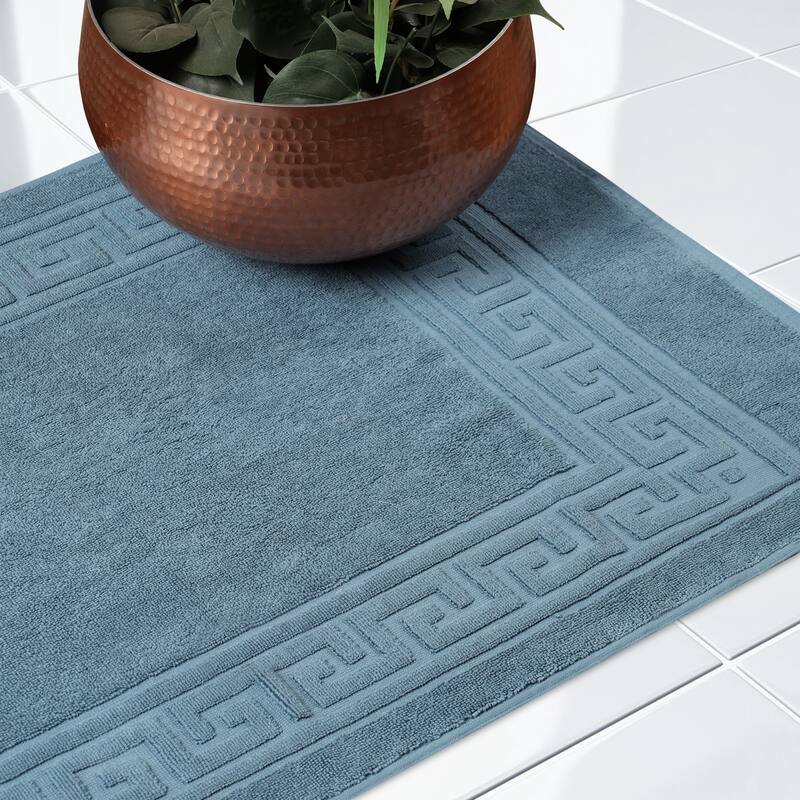 Superior Plush & Absorbent 900 GSM Cotton Bath Mat - (Set of 2)
