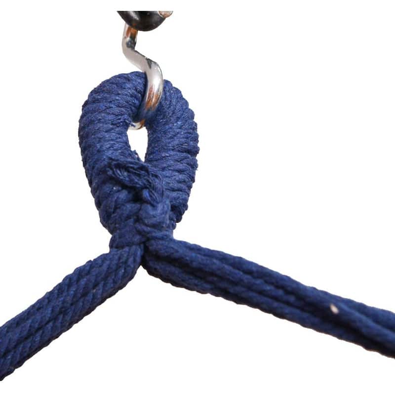 Cotton Hanging Hammock Chair Large Hanging Rope Seat with 2 Cushions