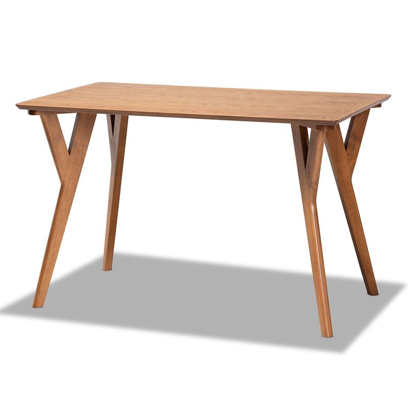 Odessa Grey Fabric and Walnut Finished Wood 4-PC Dining Nook Set