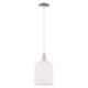 Option Polished Nickel / Gloss White Shade
