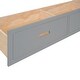 preview thumbnail 17 of 16, Grey Wooden Canopy Daybed with 3 in 1 Storage Drawers,Twin