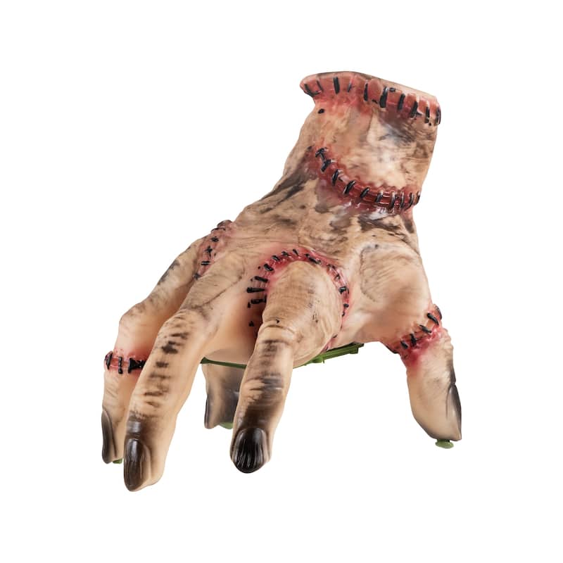 Animated Severed Hand with Sound Halloween Decoration - 9.25"