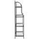 preview thumbnail 54 of 53, SAFAVIEH Amaris Victorian Wrought Iron 4-Tier Outdoor Bakers Rack. - 25" W x 15" D x 63" H