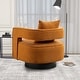 preview thumbnail 5 of 42, Accent Open Back Chair Modern Comfy Sofa Chair With Base, Club Chair Leisure Arm Chair For Lounge